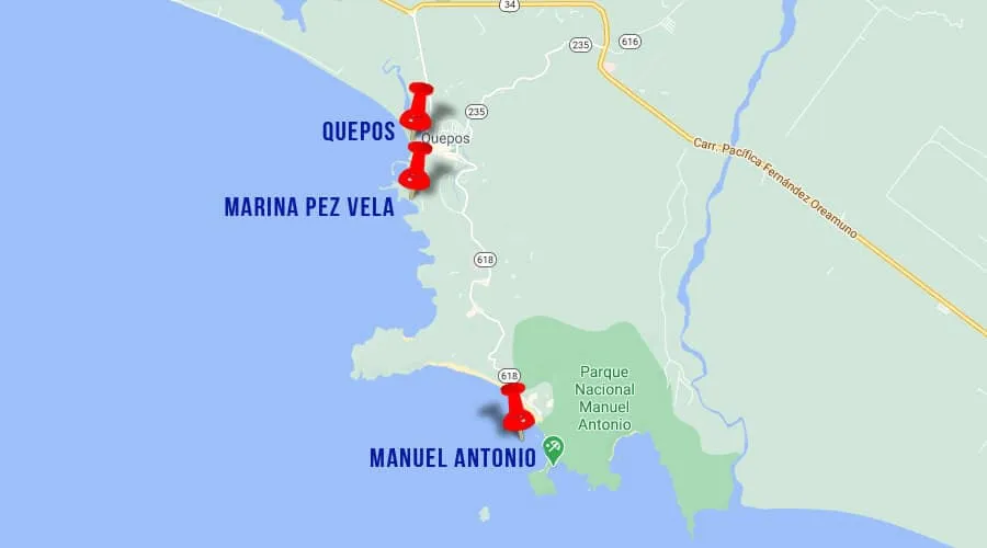 Boat, Three Brothers, AquaQuepos, Marina Pez Vela, Quepos